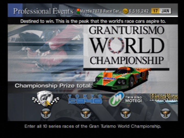 Complexo GT - GT4 Dicas Cheats e Fórum: Dicas do Gran Turismo World  Championship